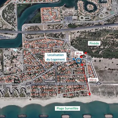 Grande Villa, A Deux Pas De La Plage, Pinede Et Du Grand Village De Noel * Le Barcarès